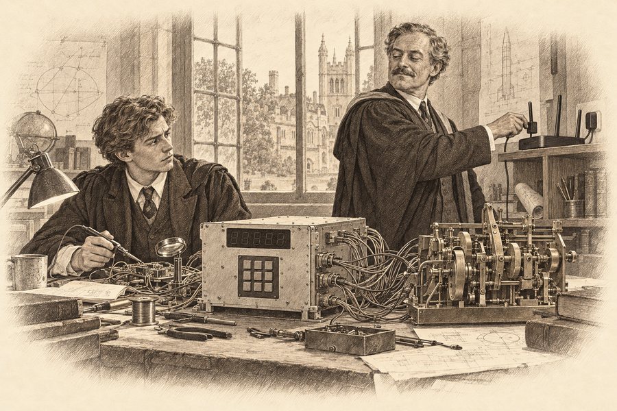 Illustration for the course: Computing, Control & Electromechanical Contraptions