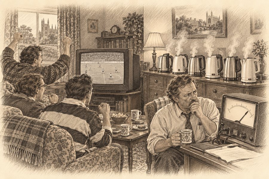 Illustration for the course: Improbable Systems & Domestic Thermodynamics