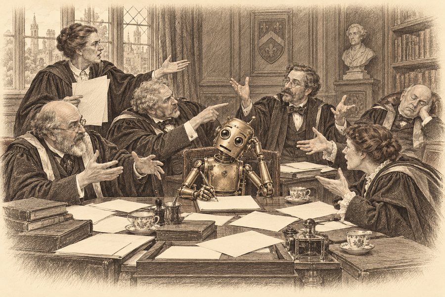 Illustration for the course: Artificial Intelligence & Natural Stupidity