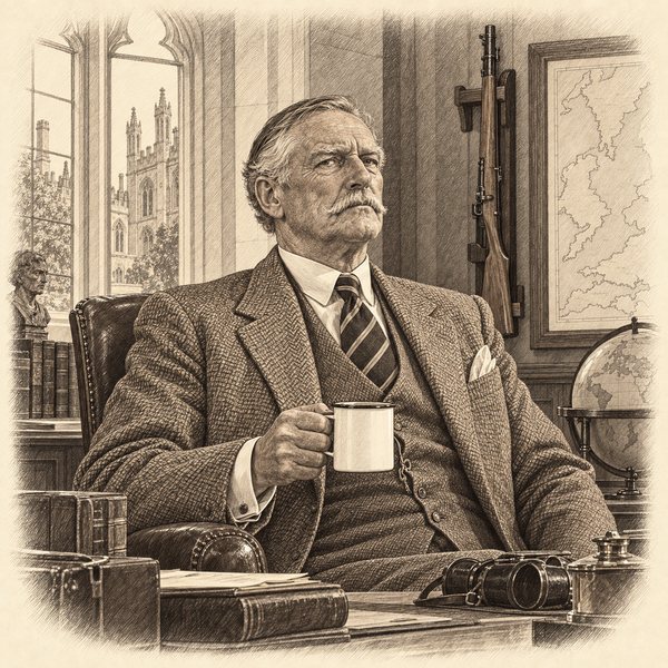Portrait: Major (Retd.) Alistair B. F. MacTavish