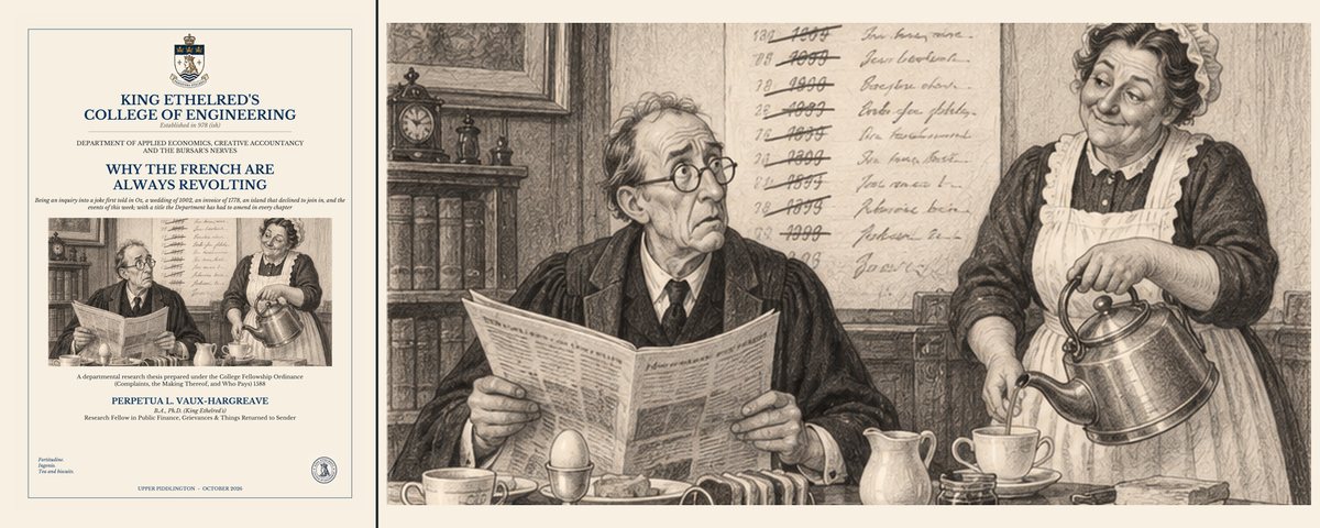 Cover and illustration of the paper: Why the French Are Always Revolting