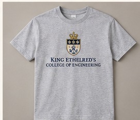 Grey King Ethelred’s College T-shirt